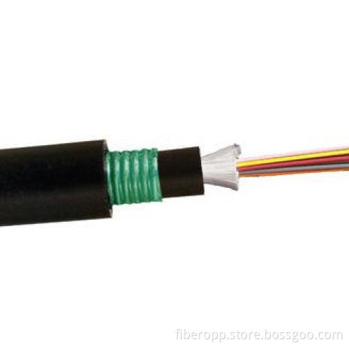 Distribution Armoured Fiber Optic Cable For Indoor Outdoor